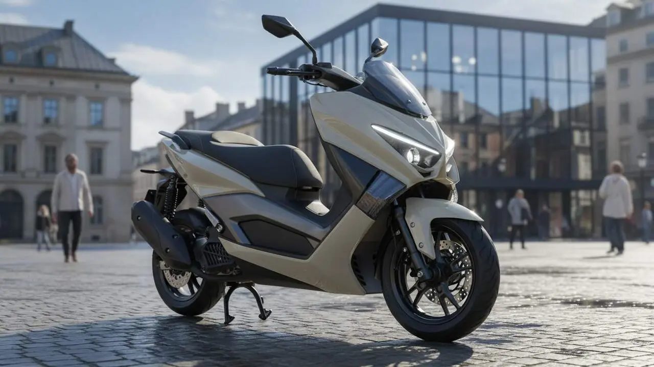  Scooter urb&agrave; Zairon de nova marca espanyola amb disseny innovador i preus assequibles per a la mobilitat di&agrave;ria &mdash; Imagen generada por IA 