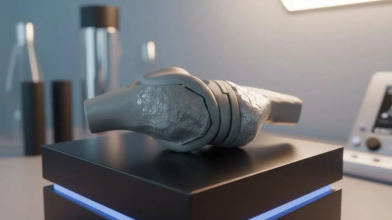  Recobriment innovador altament resistent i biocompatible per a implants ossis creats amb impressi&oacute; 3D &mdash; Imagen generada por IA 