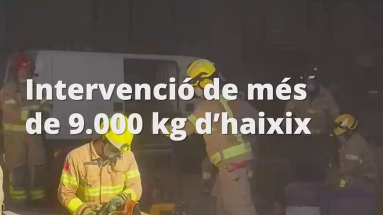  Desmantellament d&rsquo;un gran centre log&iacute;stic d&rsquo;haixix a Catalunya amb m&eacute;s de 9 tones amagades en caixes met&agrave;l&middot;liques &mdash; Imagen de la Fuente 