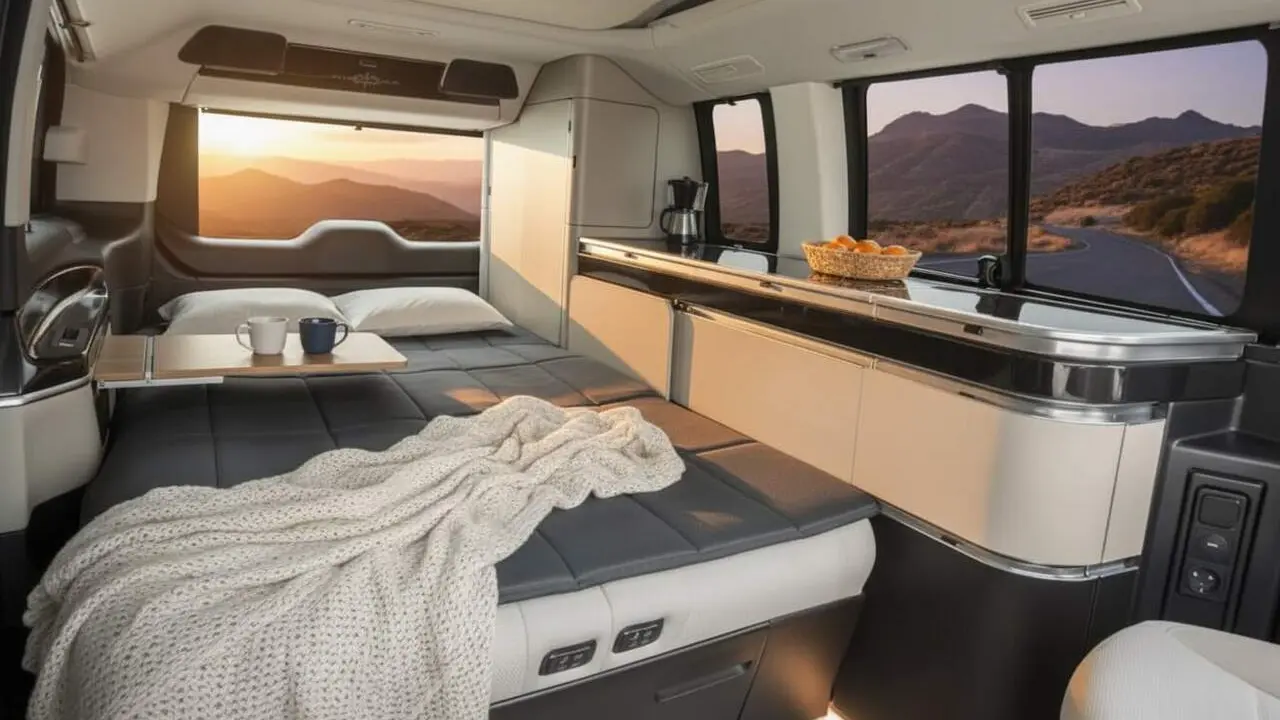  La millor furgoneta camper del mercat destacada per comoditat i equipament excel&middot;lent de Mercedes-Benz &mdash; Imagen generada por IA 