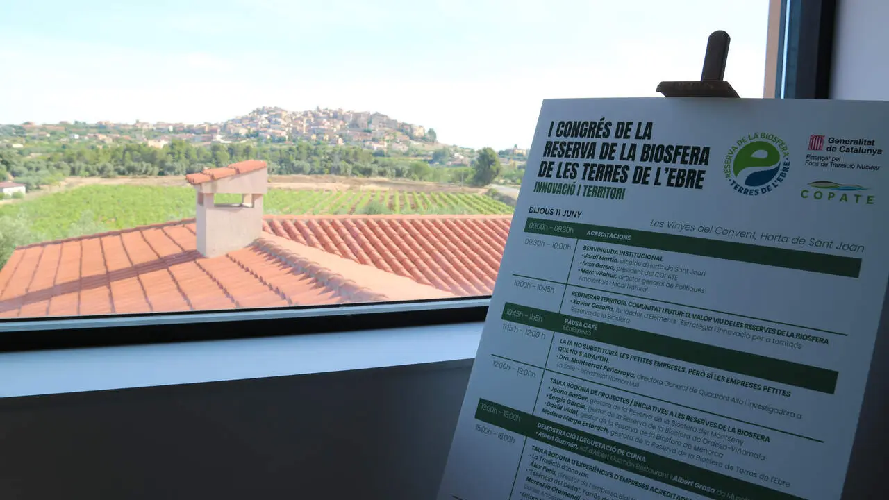 Congr&eacute;s a Horta de l&rsquo;Ebre per impulsar el futur sostenible de la Reserva de la Biosfera de l&rsquo;Ebre &mdash; Imagen de la fuente