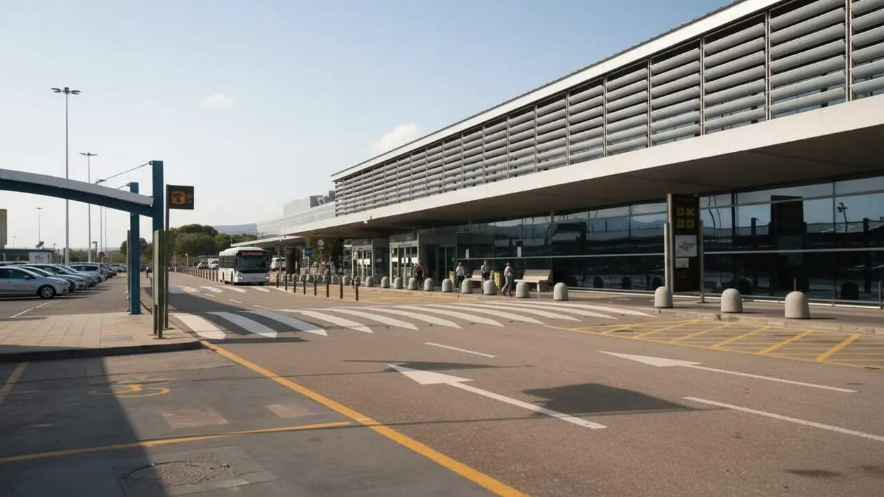  L'aeroport de Reus experimenta un creixement destacat amb m&eacute;s de 200.000 passatgers al maig 2024 &mdash; Imagen generada por IA 