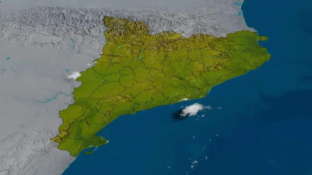  Cap de setmana assolellat i c&agrave;lid a Tarragona amb temperatures m&agrave;ximes de fins a 36 graus i ruixats puntuals &mdash; Imagen generada por IA 