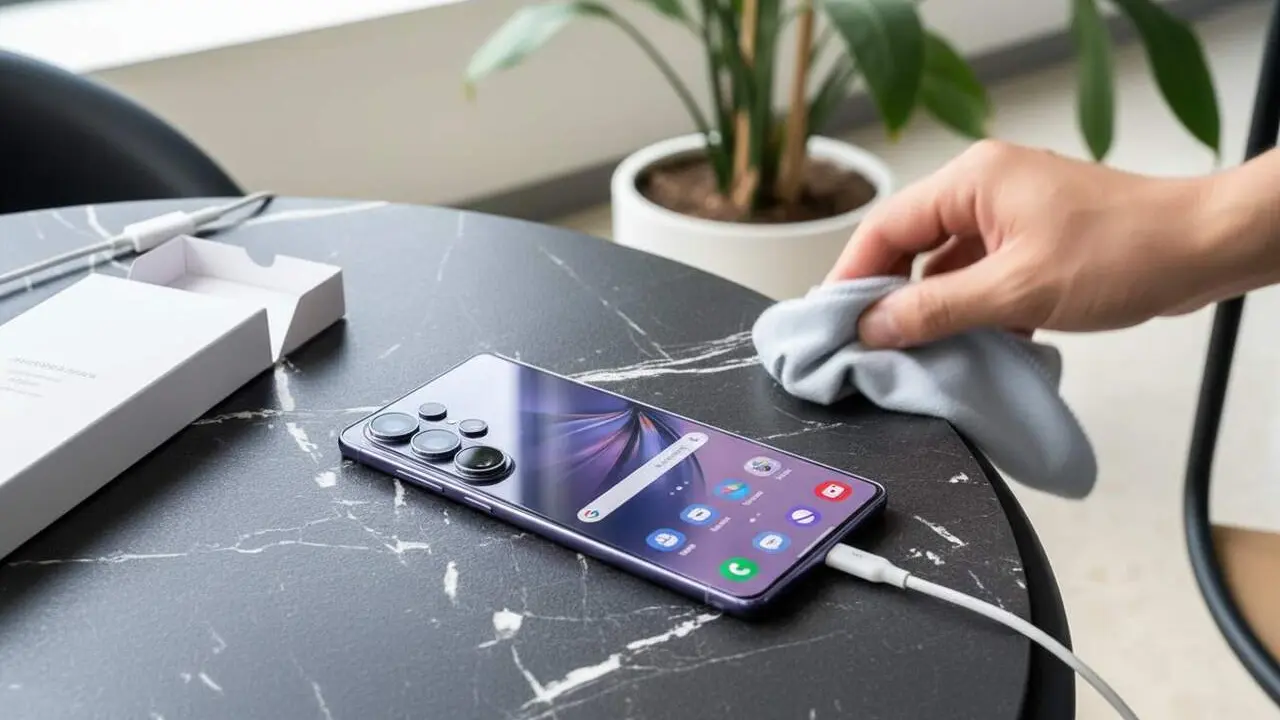  Actualitzaci&oacute; Android juny 2026 disponible per a 10 models de m&ograve;bils Samsung amb noves funcions i millores de rendiment &mdash; Imagen generada por IA 