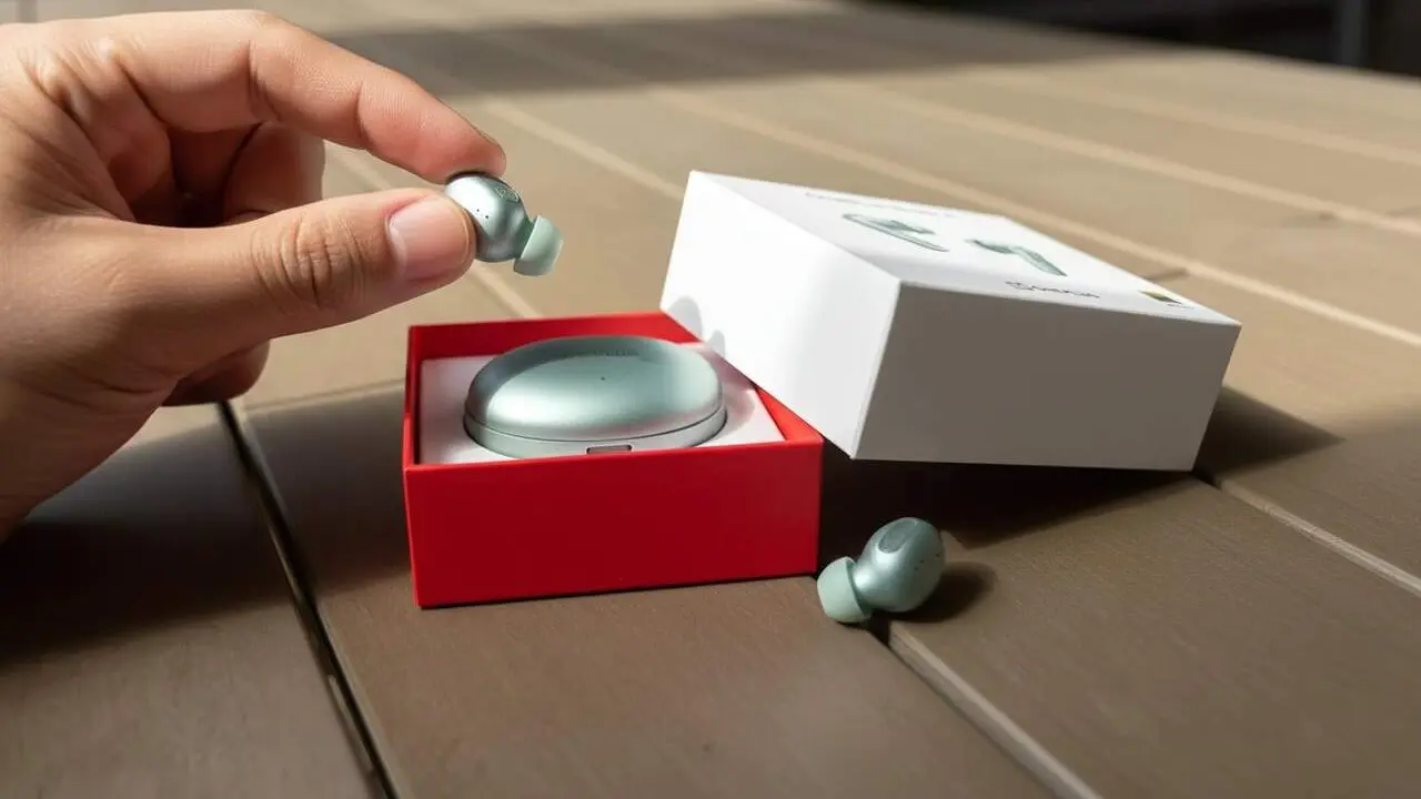  OnePlus Buds 4 auriculars sense fils de qualitat superior a un preu assequible per a tothom &mdash; Imagen generada por IA 
