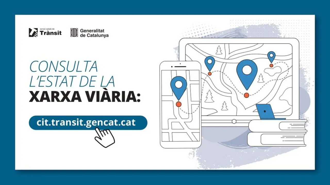  Tallada la C-12 a Roquetes en ambd&oacute;s sentits per accident amb afectaci&oacute; a la circulaci&oacute; vi&agrave;ria avui &mdash; Imagen de la Fuente 