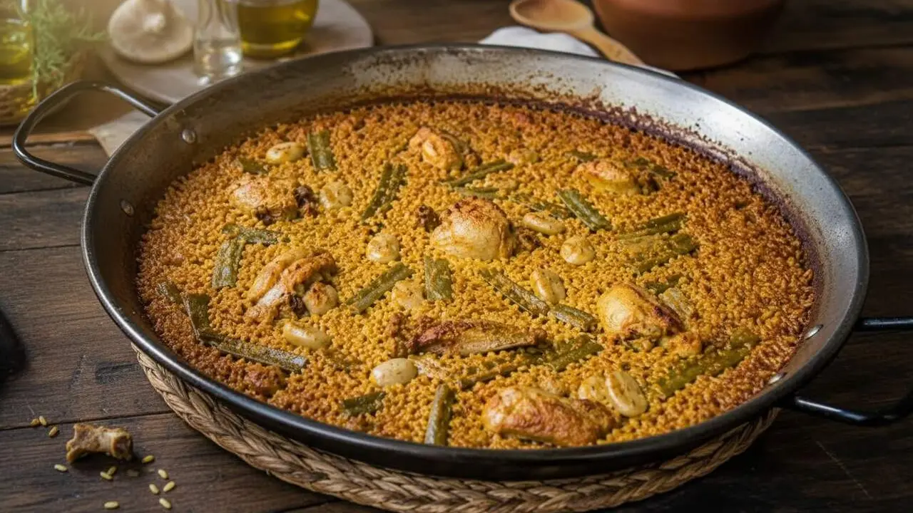  Mesura ideal d&rsquo;arr&ograve;s per persona per preparar una paella perfecta segons l&rsquo;expert Jos&eacute; Luis Berlanga &mdash; Imagen generada por IA 