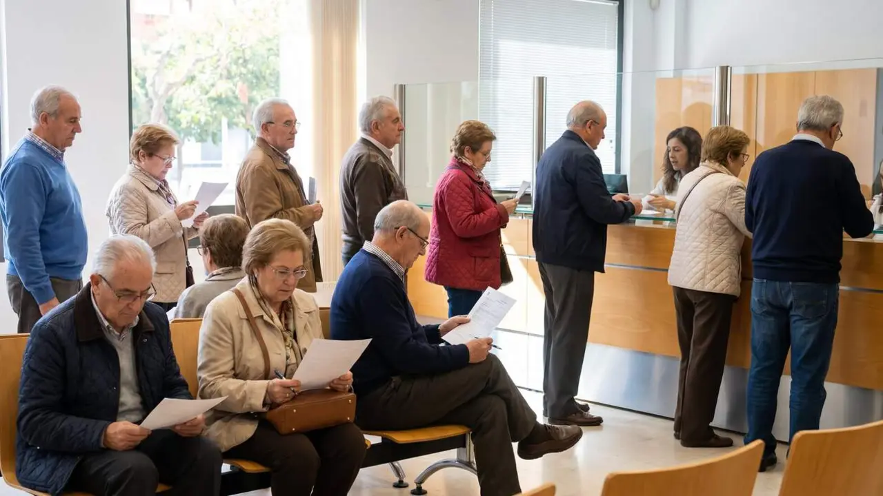  Reforma de la Seguretat Social amb retallades de fins a un 11% en les pensions futures dels treballadors &mdash; Imagen generada por IA 