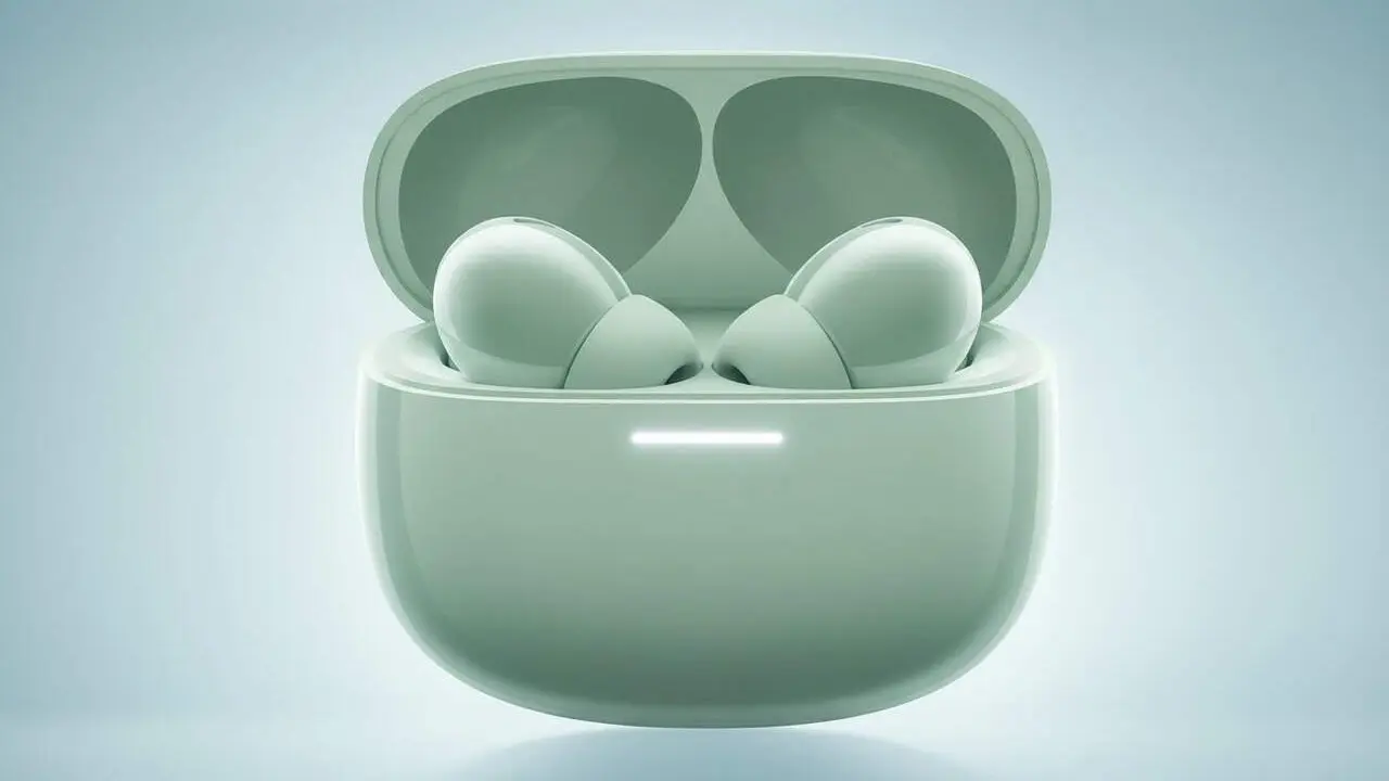  Redmi Buds 8 amb cancel&middot;laci&oacute; activa de soroll, autonomia i so de qualitat per a una experi&egrave;ncia immersiva &mdash; Imagen generada por IA 