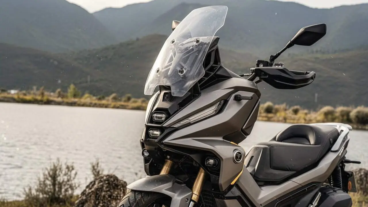  La nova Voge SR450X, motocicleta tot terreny assequible amb esperit TMAX i rendiment excepcional &mdash; Imagen generada por IA 