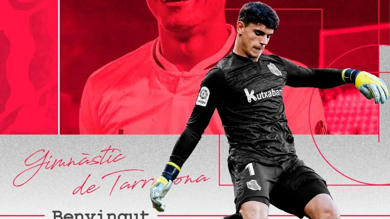 Gaizka Ayesa firmant amb el N&agrave;stic com a nou porter per a les temporades 2026 i 2027 &mdash; Imagen de la Fuente