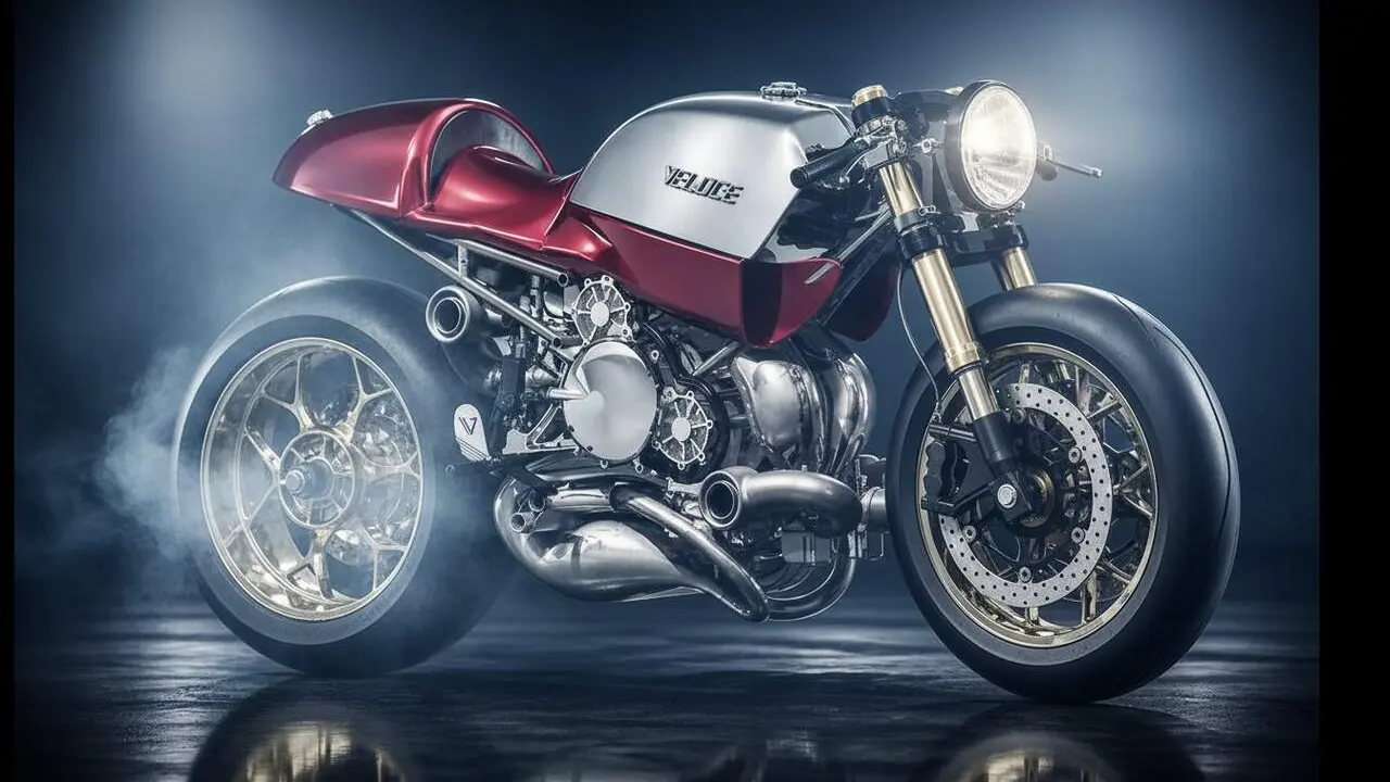  La Veloce Ethereal 2027 amb motor V4 de 145 CV i tecnologia dos temps revoluciona el m&oacute;n de les motos de 500 cc &mdash; Imagen generada por IA 