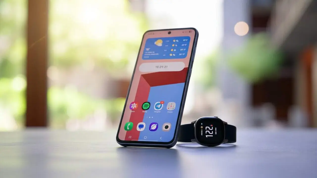  Samsung anuncia l'actualitzaci&oacute; One UI 9 amb Android 17 per a models Galaxy populars aquesta setmana &mdash; Imagen generada por IA 