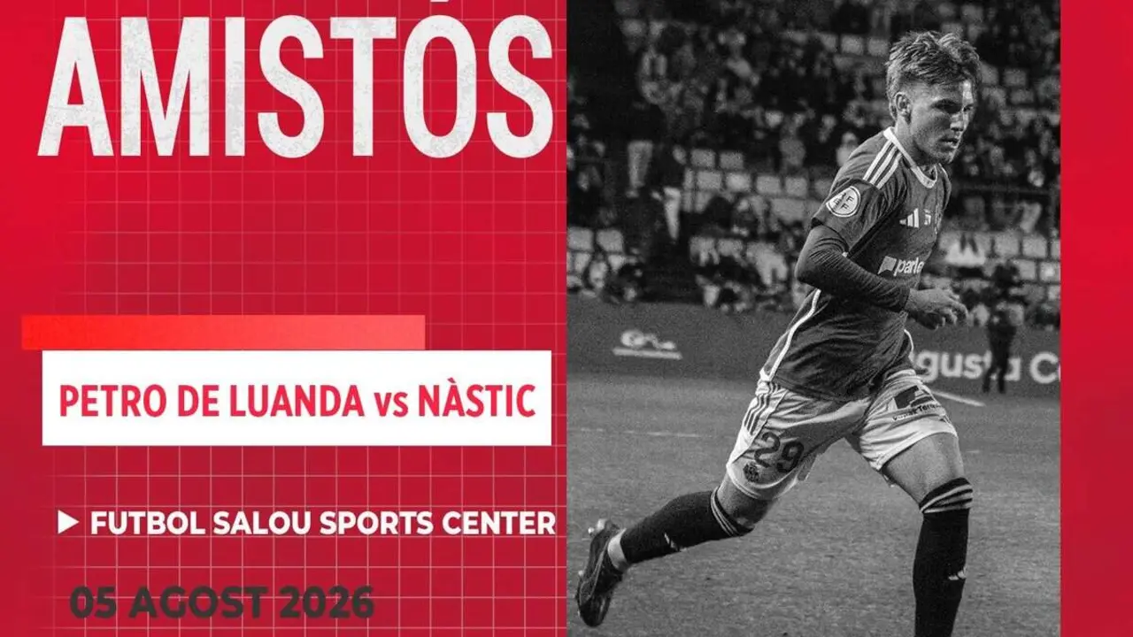  Equip del Petro de Luanda entrenant a la pretemporada 2026 al Mediterranean Sports Hub el 5 d&rsquo;agost &mdash; Imagen de la Fuente 