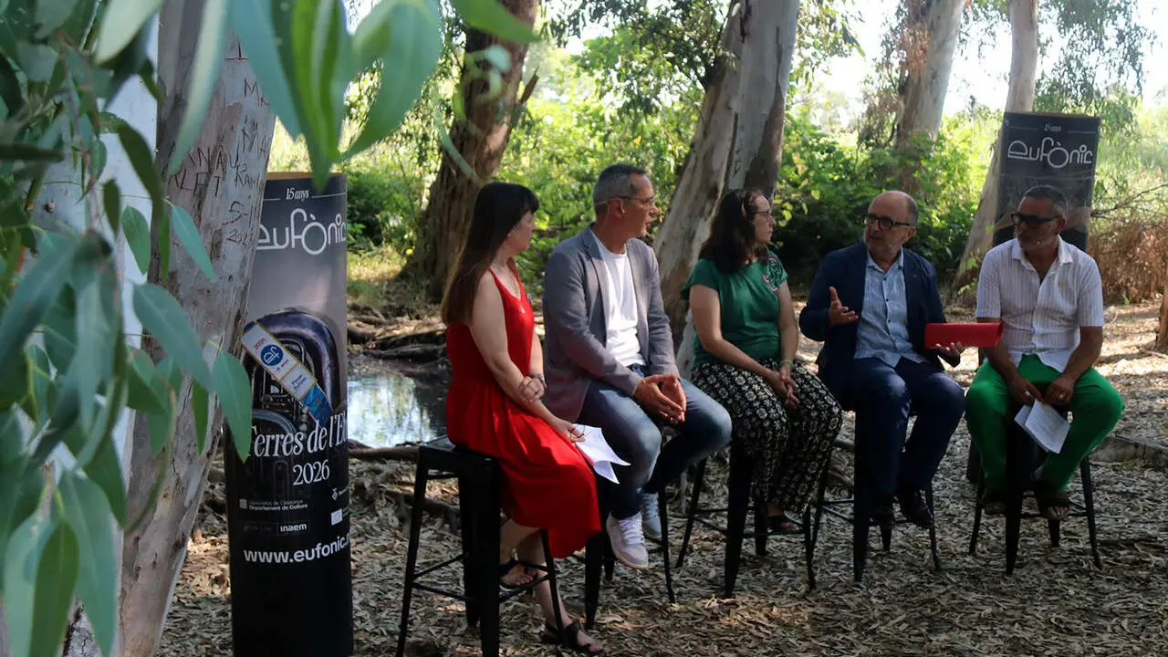 Artistes avantguardistes i experi&egrave;ncies visuals &uacute;niques a Euf&ograve;nic 2026 a les Terres de l&rsquo;Ebre &mdash; Imagen de la fuente