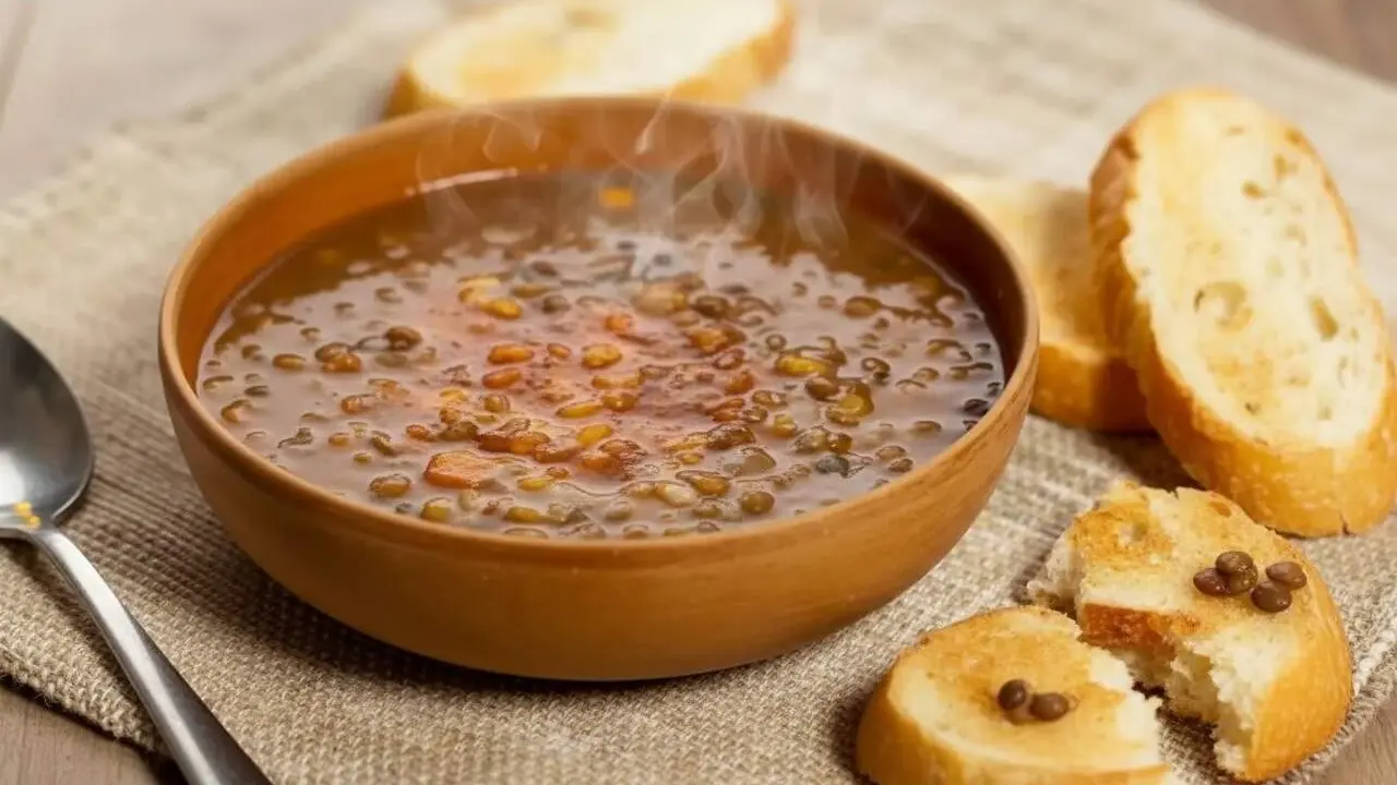 Tres xefs bascos compartint el seu secret per preparar llenties amb refregit d&rsquo;oli, all i pebre vermell de forma tradicional &mdash; Imagen generada por IA