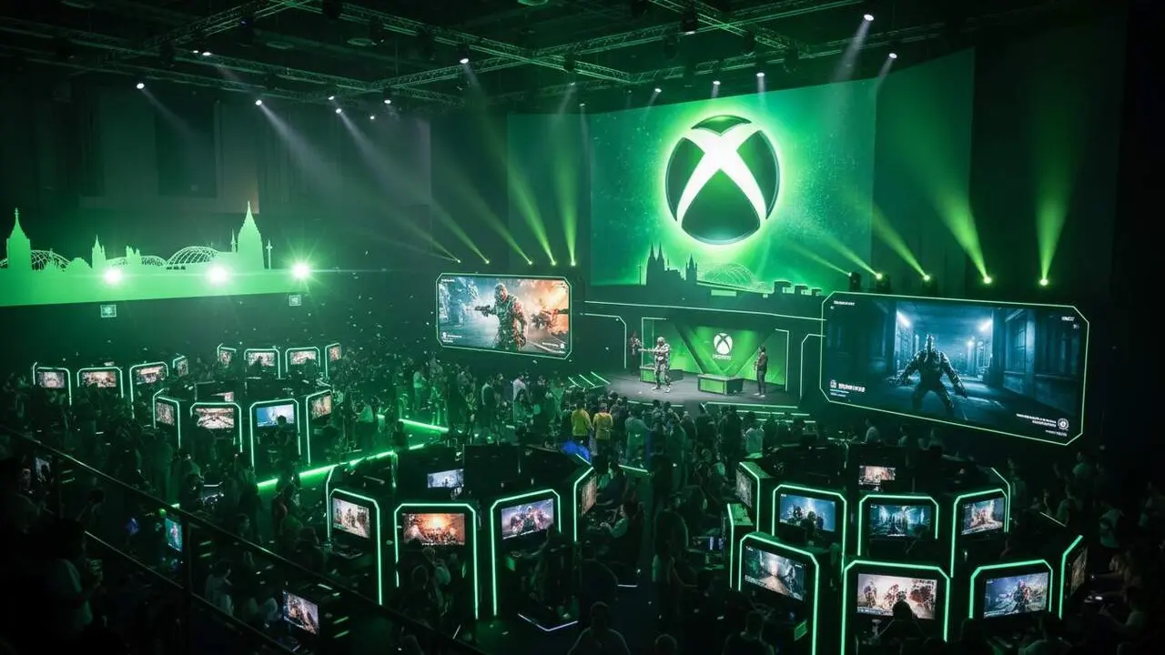  Xbox mostra 25 jocs a la gamescom 2026 amb demos exclusives d'Alien Isolation 2 i Gears of War E-Day &mdash; Imagen generada por IA 