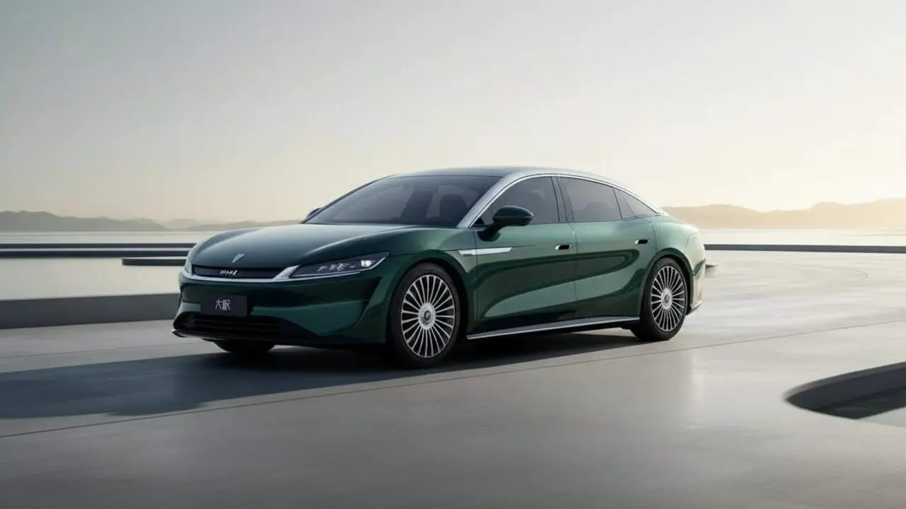  Les tres versions del BYD da Han 2024 que revolucionen el segment premium amb tecnologia el&egrave;ctrica i h&iacute;brid avan&ccedil;ada &mdash; Imagen generada por IA 