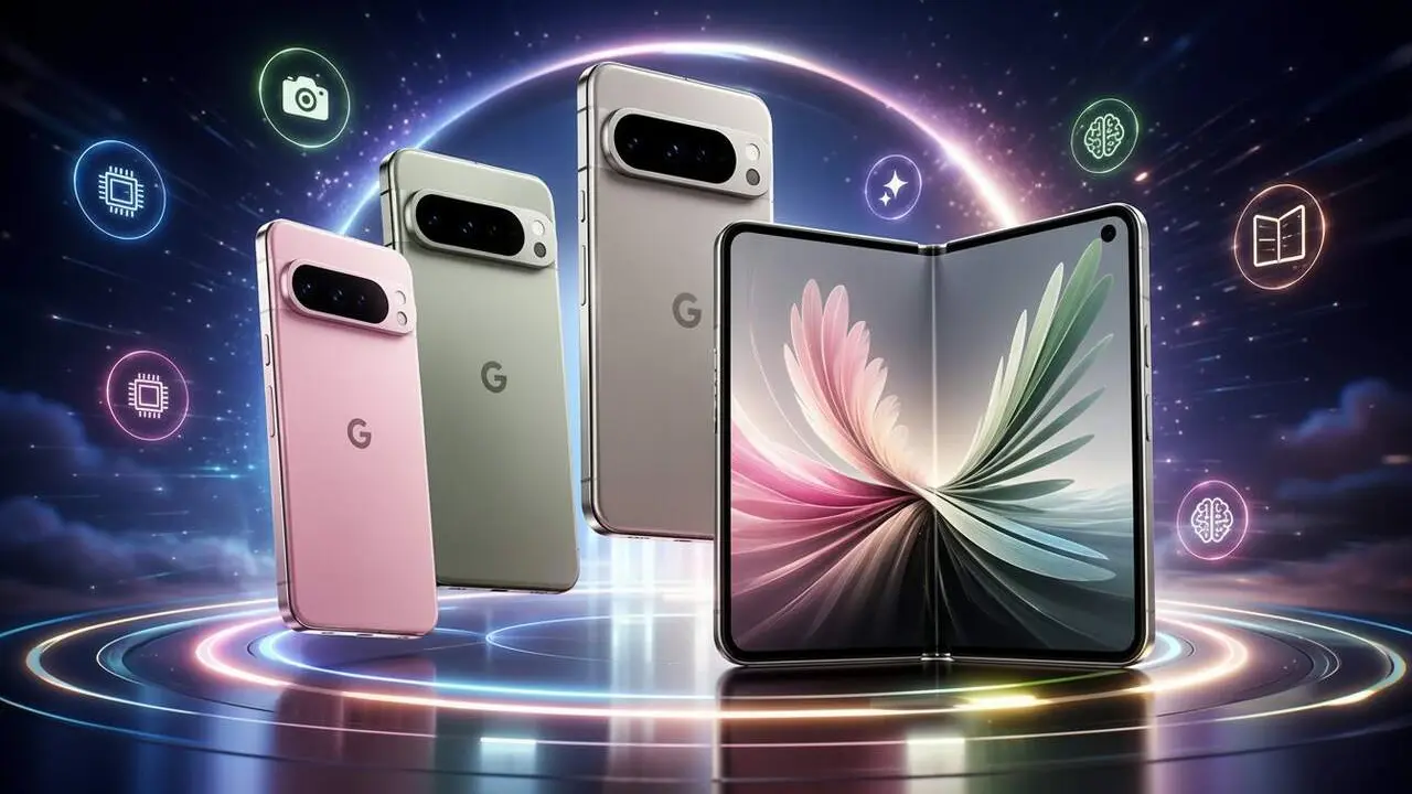  Google Pixel 11 amb processador Tensor G6, Android 17 i novetats en c&agrave;meres i pantalles per a l&rsquo;agost del 2026 &mdash; Imagen generada por IA 