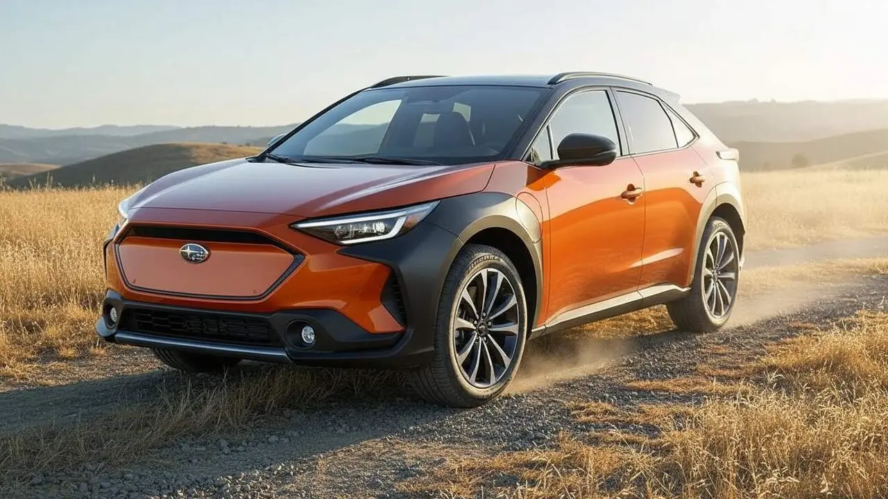  Subaru Uncharted 2026 revolucionant el segment dels SUV el&egrave;ctrics amb seguretat i fiabilitat japonesa compacta &mdash; Imagen generada por IA 