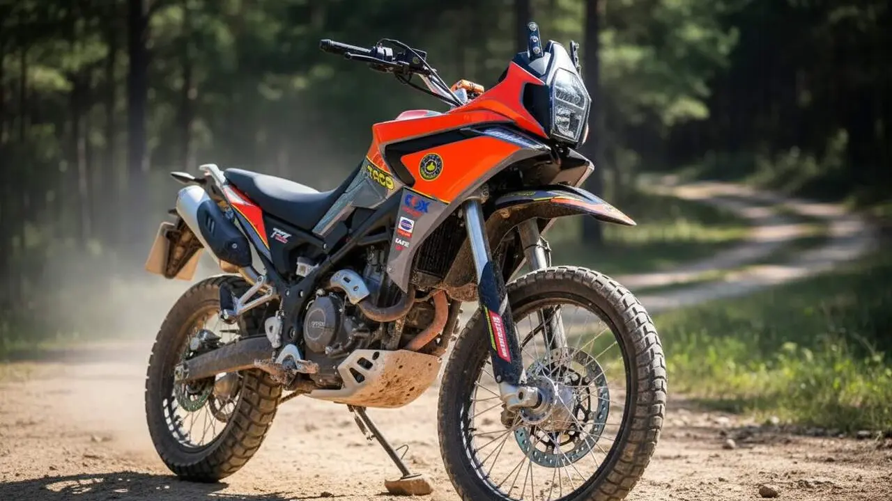  Motocicleta trail Bultaco 2026 amb disseny innovador i detalls sorprenents en el seu retorn esperat &mdash; Imagen generada por IA 