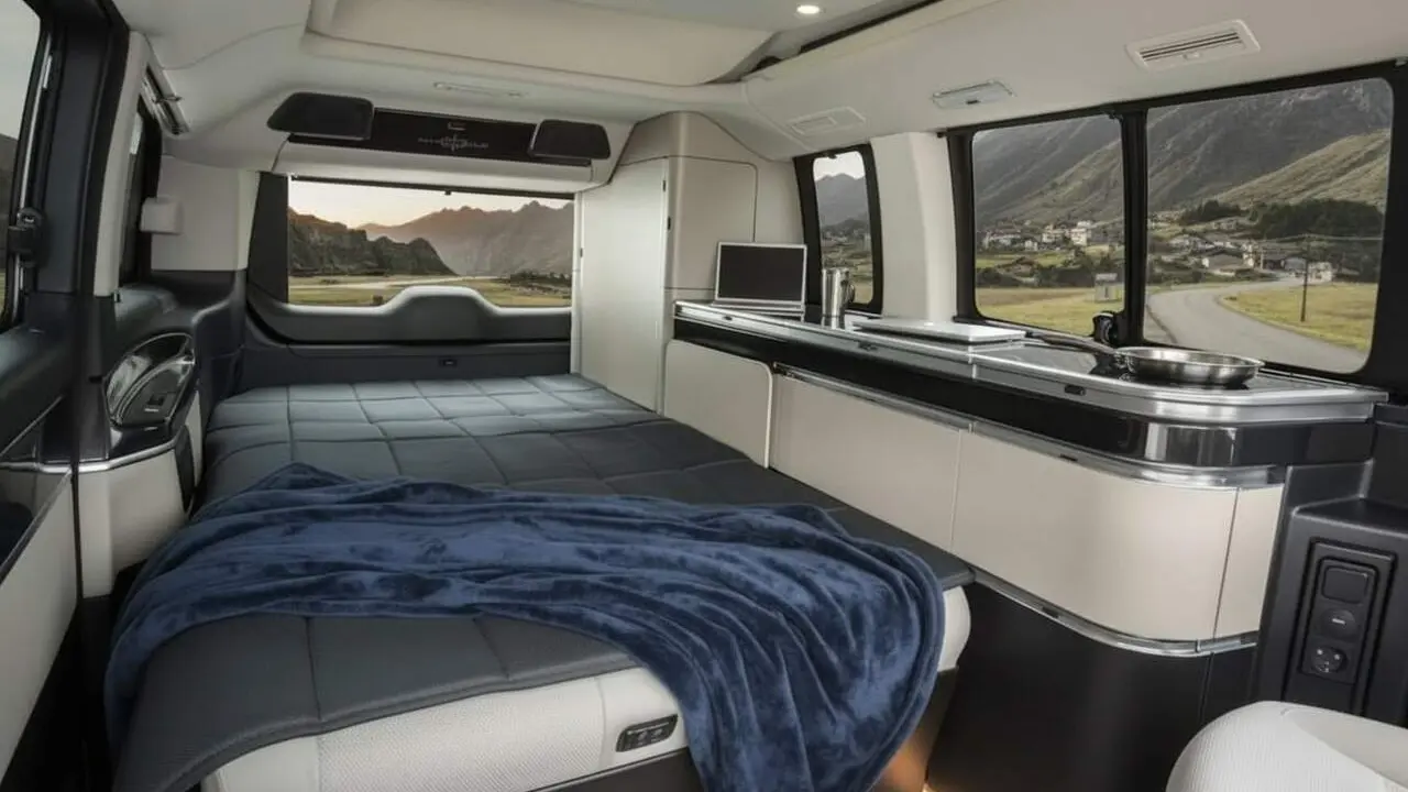  Mercedes Classe V Marco Polo 2026 la millor furgoneta camper per comoditat, equipament i prestacions avan&ccedil;ades del mercat &mdash; Imagen generada por IA 