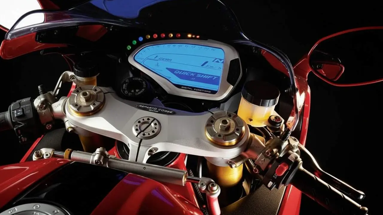 Motos amb control electr&ograve;nic per limitar la velocitat i millorar la seguretat a Europa l&rsquo;any 2026 &mdash; Imagen generada por IA