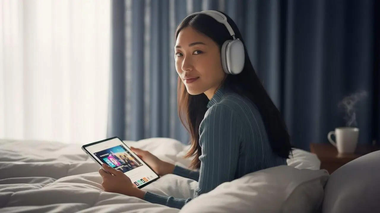  Apple redueix el preu dels AirPods Max en 2026 i revoluciona el mercat d&rsquo;auriculars premium amb una oferta exclusiva &mdash; Imagen generada por IA 