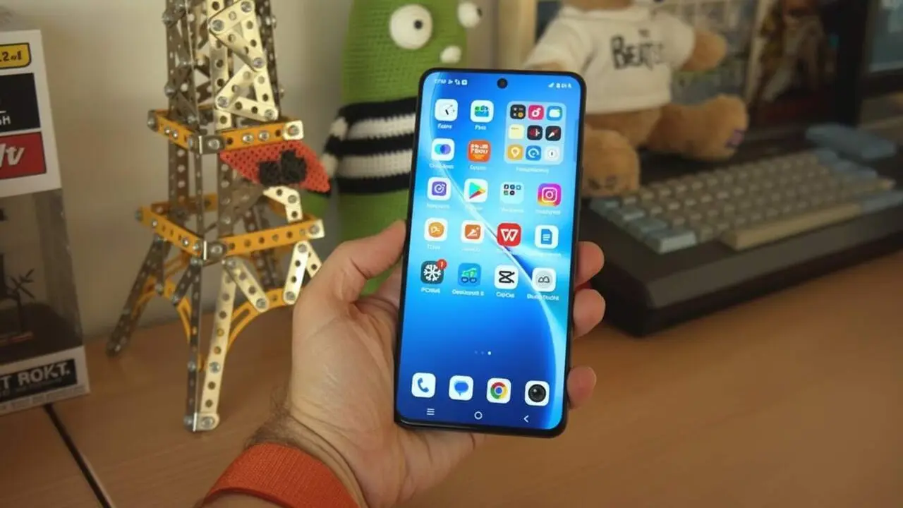  S&iacute;mbol de doble WiFi a Android que indica connexi&oacute; activa i millora de rendiment sense fils al dispositiu m&ograve;bil &mdash; Imagen generada por IA 