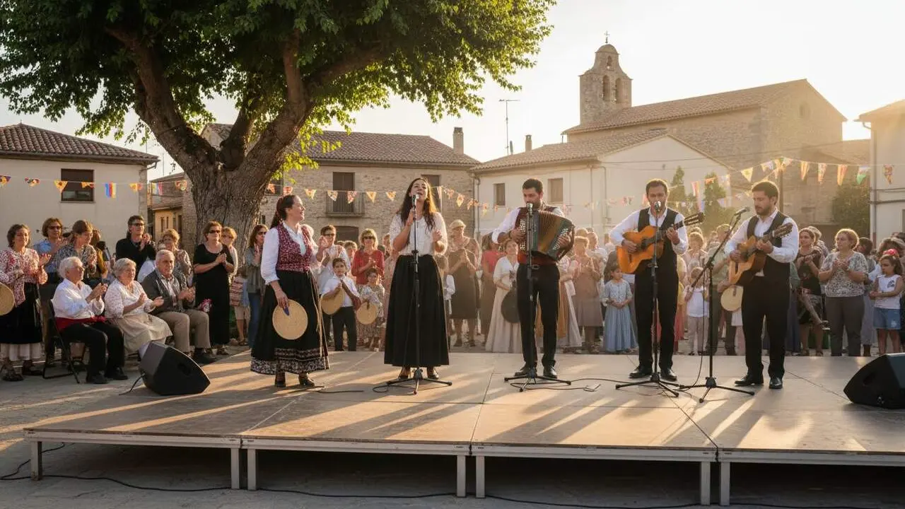  La 33a edici&oacute; del Tradicion&agrave;rius a Roquetes amb concerts clau de can&ccedil;&oacute; d'arrel i m&uacute;sica popular tradicional - Imagen generada por IA 