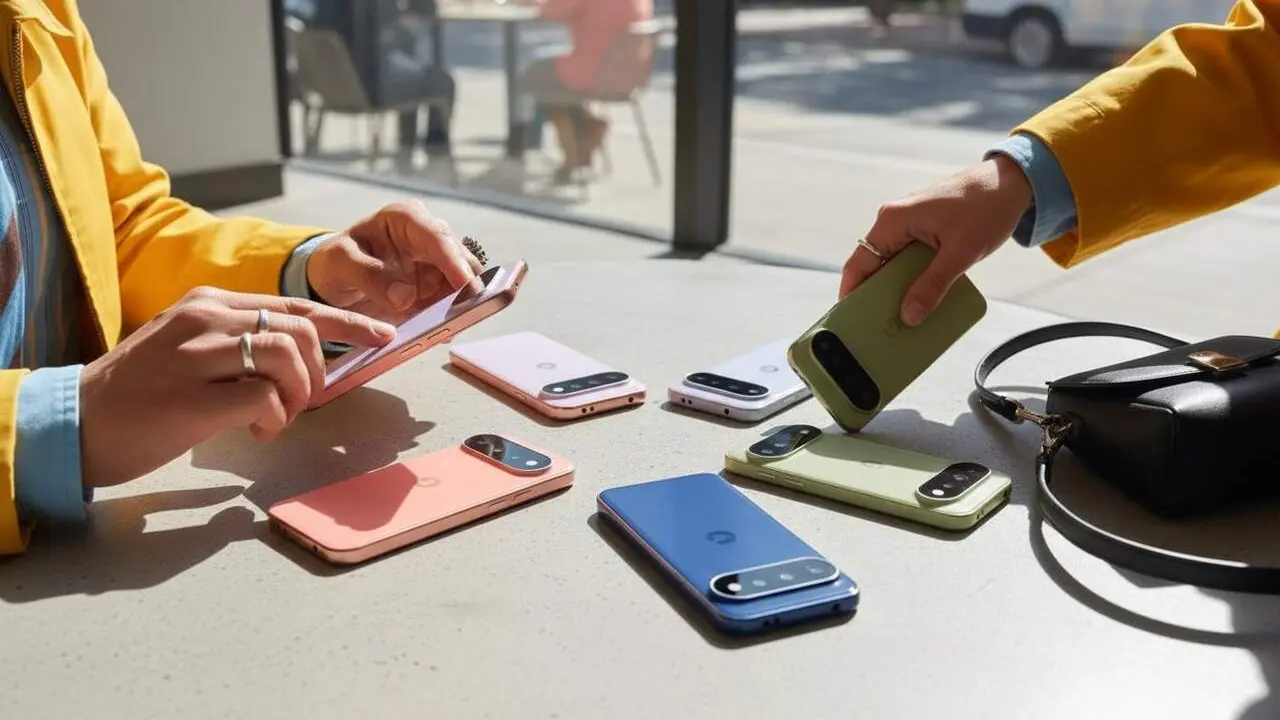Comparativa dels millors m&ograve;bils compactes 2026 Google Pixel 11, Samsung, Xiaomi, Oppo i Vivo &mdash; Imagen generada por IA