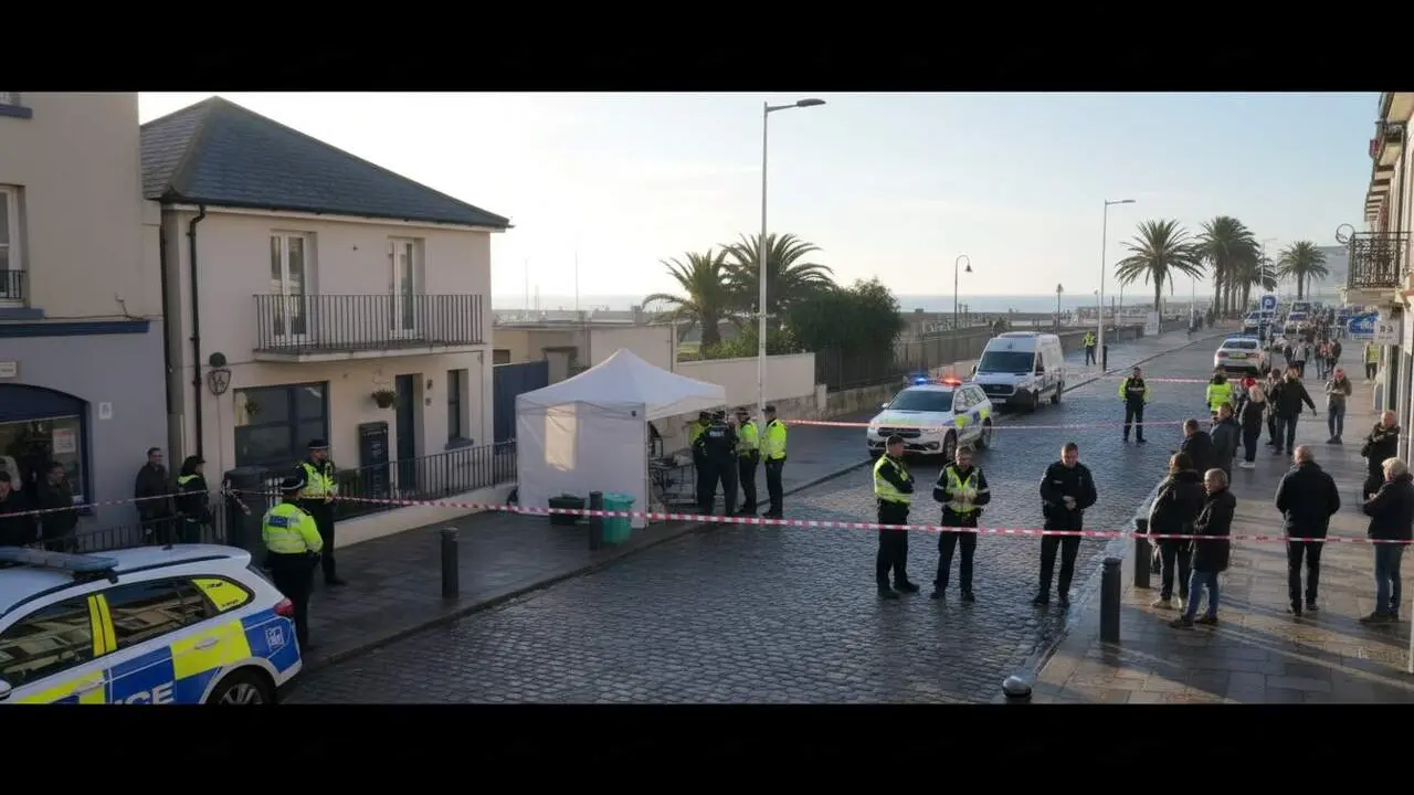  Home mor apunyalat a la R&agrave;pita aquesta matinada en un crim sota investigaci&oacute; policial intensa - Imagen generada por IA 