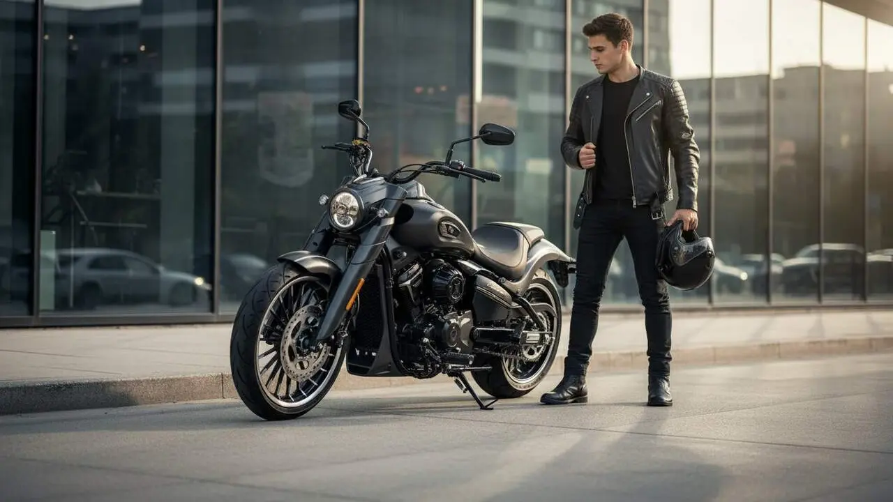  Rieju Coaster 125 custom cl&agrave;ssica sorprenent amb motor V2 i carnet B per nom&eacute;s 4.295 euros - Imagen generada por IA 