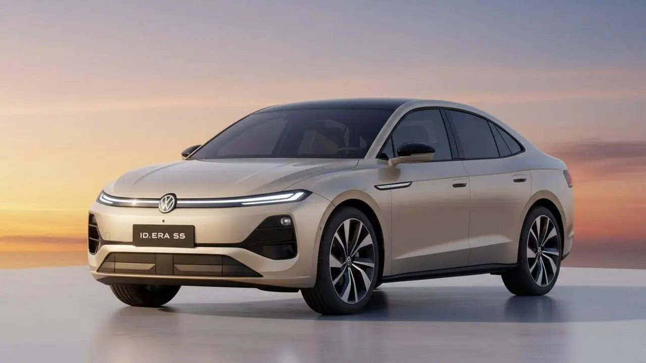  Volkswagen ID. Era 5S estrena a la Xina amb tecnologia avan&ccedil;ada i cinc nivells d'equipament innovadors - Imagen generada por IA 
