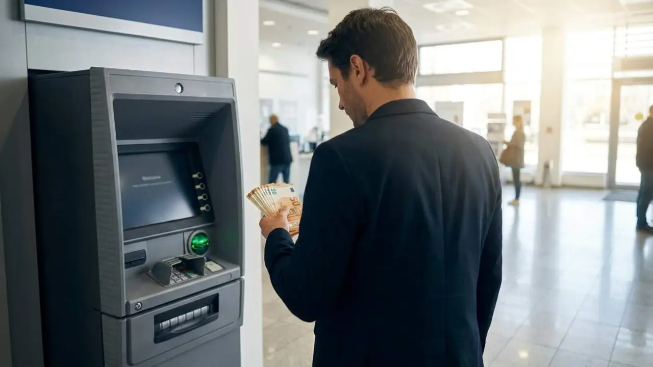  Retirada en efectiu superior a 3000 euros amb notificaci&oacute; a Hisenda per evitar problemes fiscals i blanqueig de diners - Imagen generada por IA 