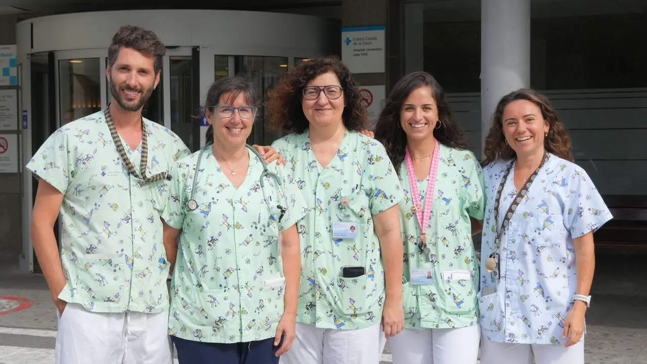 Imatge de l'equip investigador de la recerca