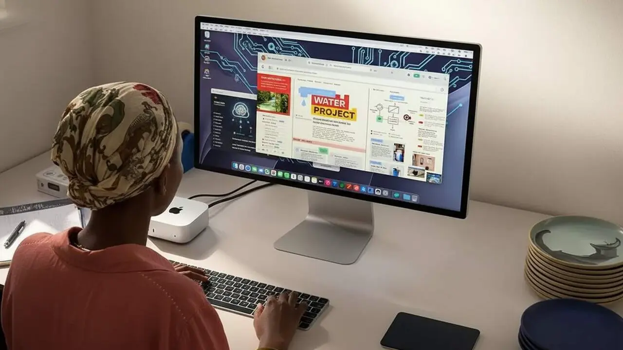 Mac Studio amb xip M6 de 2 nan&ograve;metres amb 512 Gb i Mac mini renovat per a intel&middot;lig&egrave;ncia artificial local avan&ccedil;ada &mdash; Imagen generada por IA