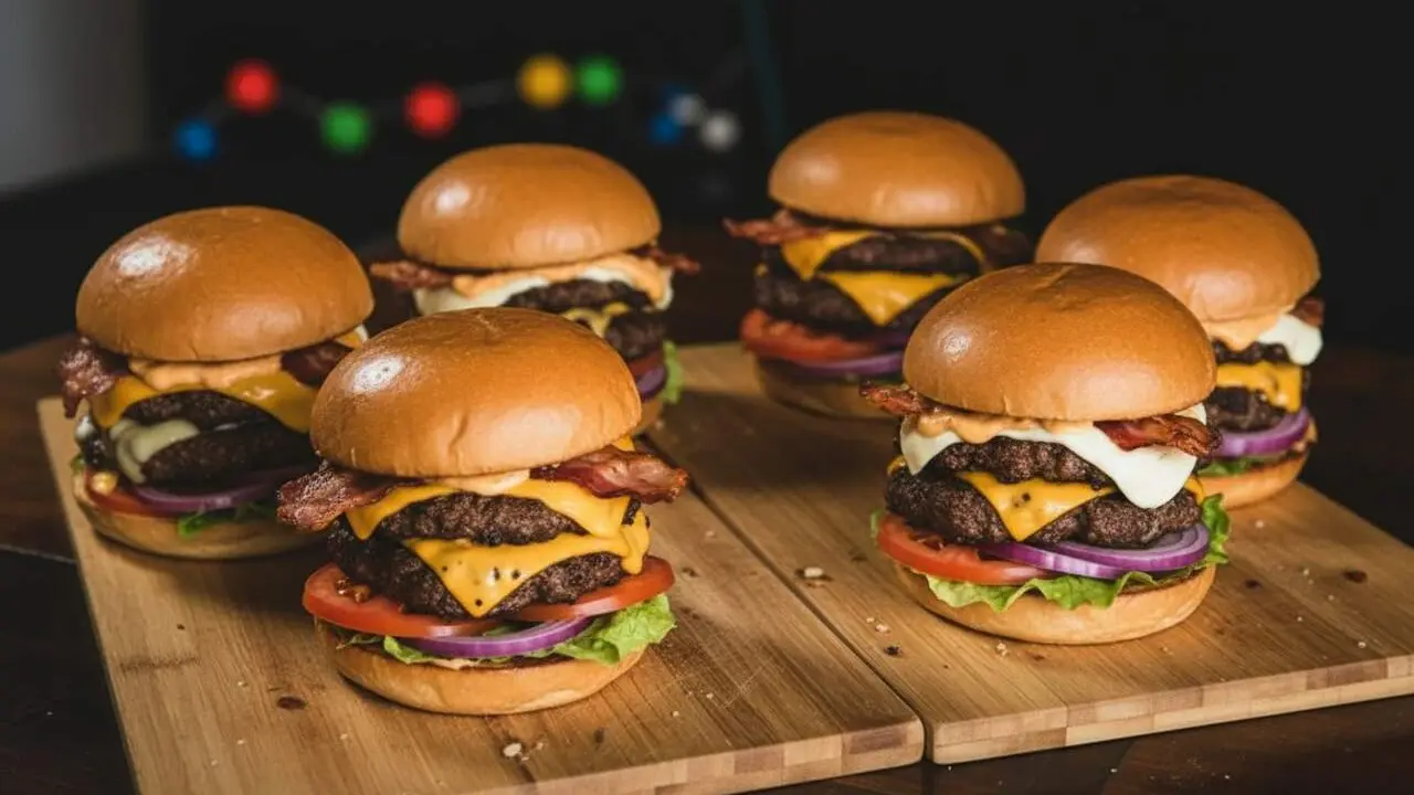  Paquet de 6 smash burguers de Mercadona per menys de 6 euros, ideal per un sopar f&agrave;cil i gust&oacute;s - Imagen generada por IA 