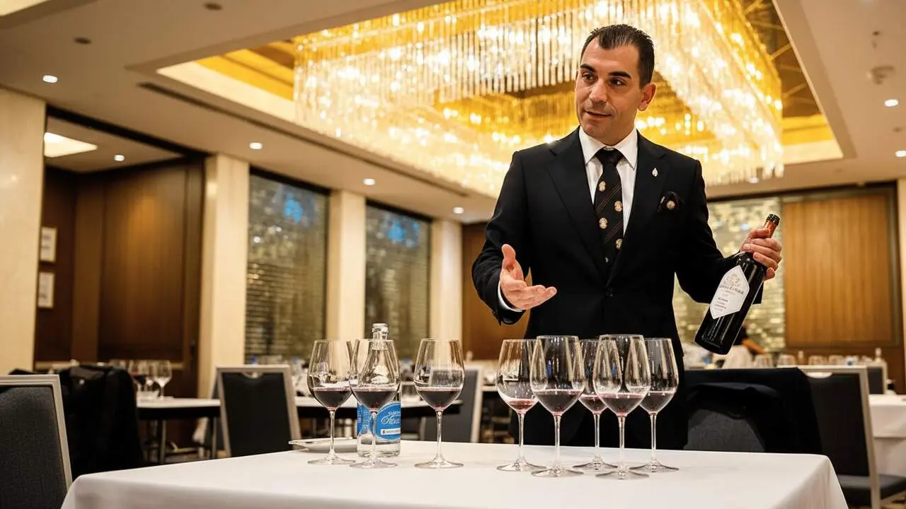  Jeremy Holden, el primer Master Sommelier espanyol, comparte la seva passi&oacute; pel vi de manera natural i amb servei professional - Imagen generada por IA 