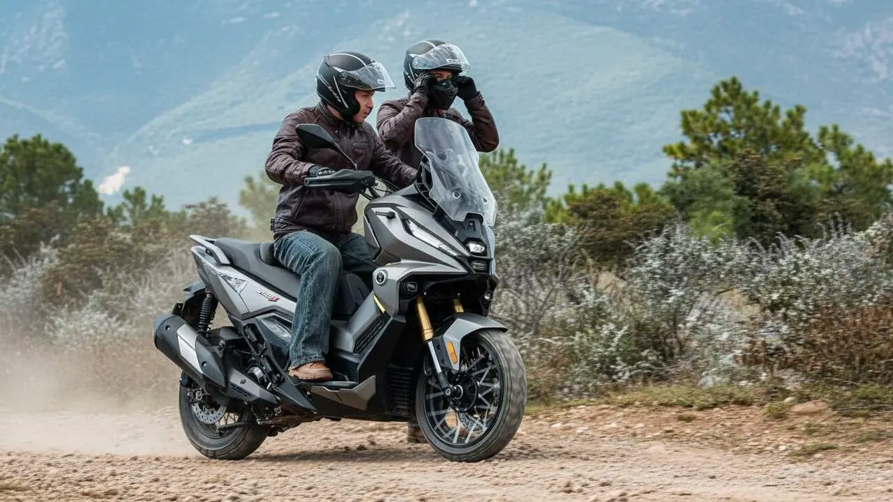  Voge SR450X 2024 destaca amb motor bicil&iacute;ndric, carnet A2 compatible i disseny innovador per a motos GT urbanes - Imagen generada por IA 
