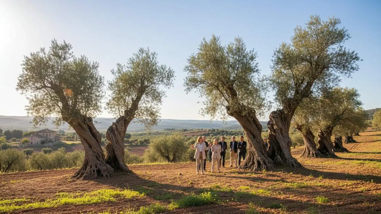  Oliveres monumentals a Catalunya amb consulta p&uacute;blica per garantir la seva protecci&oacute; i conservar aquest patrimoni natural &uacute;nic - Imagen generada por IA 