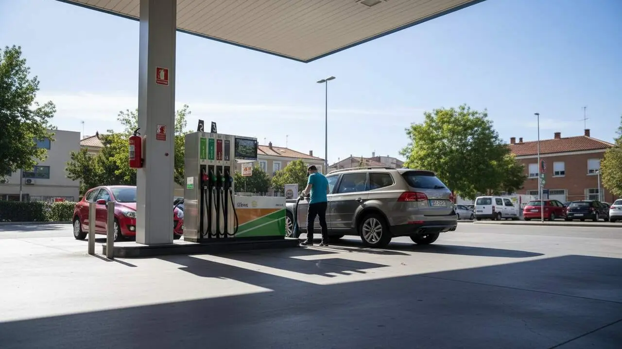 Preu del di&egrave;sel i gasolina a 1,79 euros amb les noves rebaixes aprovades per l&rsquo;IEH i el Govern aquest setembre &mdash; Imagen generada por IA