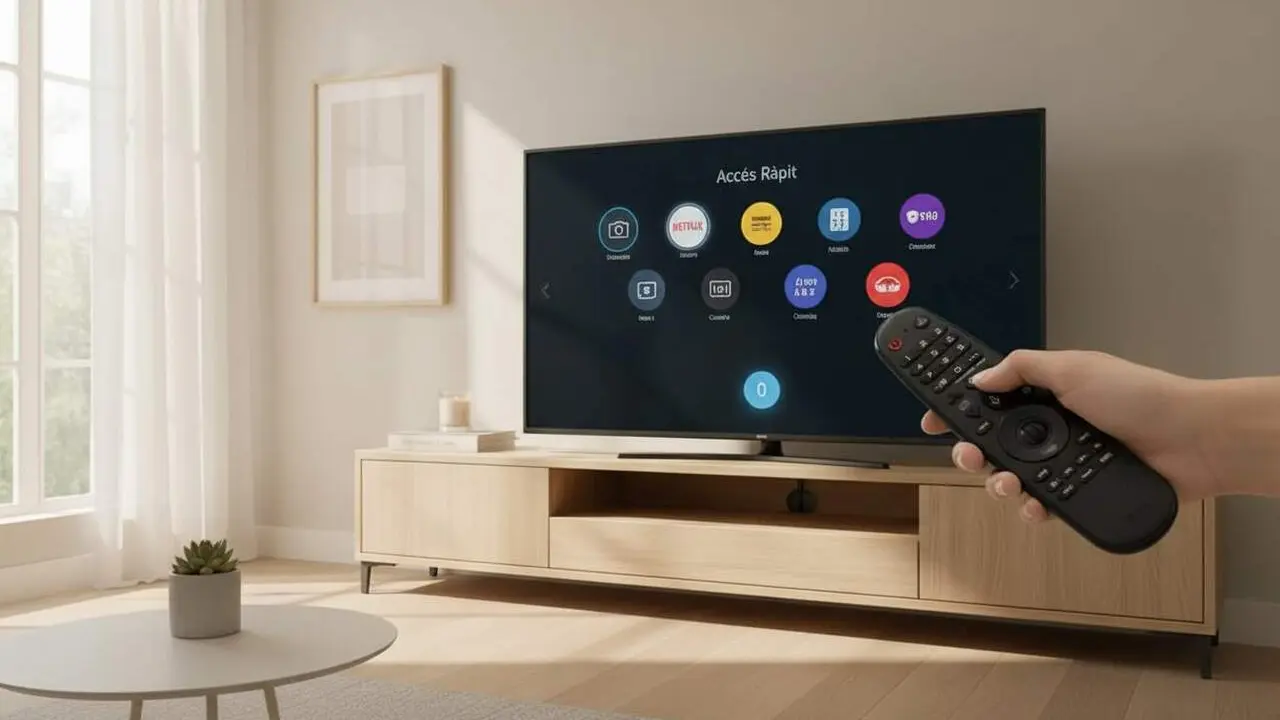  Truc de LG per activar dreceres al televisor webOS prement el 0 durant tres segons amb Magic Remote - Imagen generada por IA 