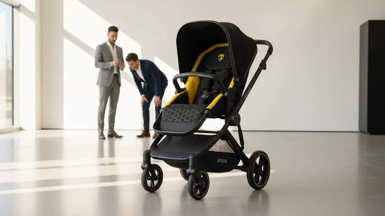  Cotxet Reef AL Giallo de Lamborghini i Silver Cross per 4.317 &euro; en edici&oacute; limitada - Imagen generada por IA 