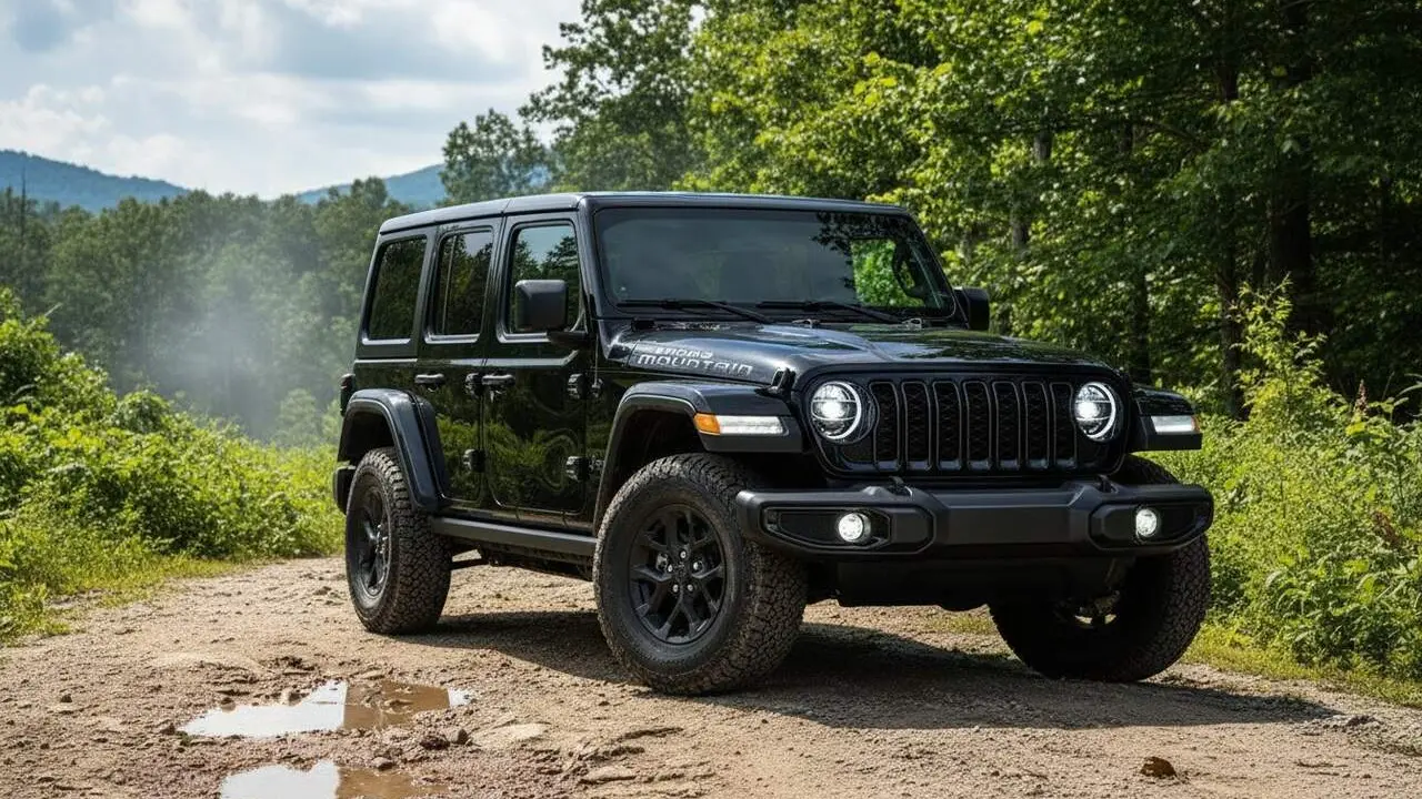  Jeep Wrangler Smoky Mountain: edici&oacute; especial amb 285 CV per gaudir fora d'asfalt - Imagen generada por IA 