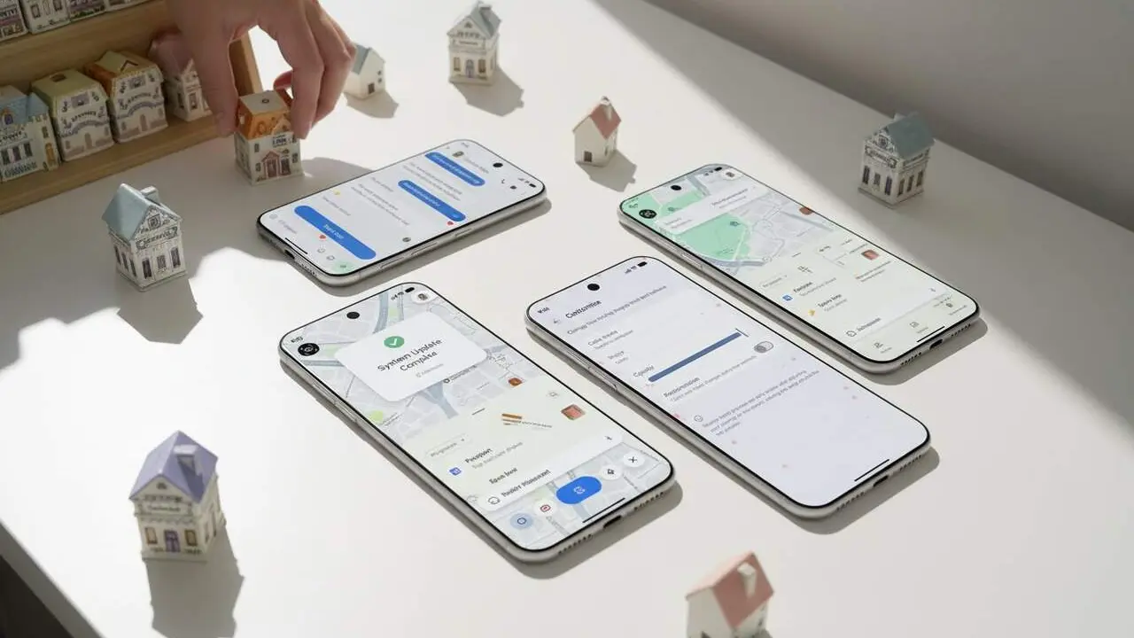  Android Drop de setembre: 5 novetats i com activar-les als m&ograve;bils - Imagen generada por IA 