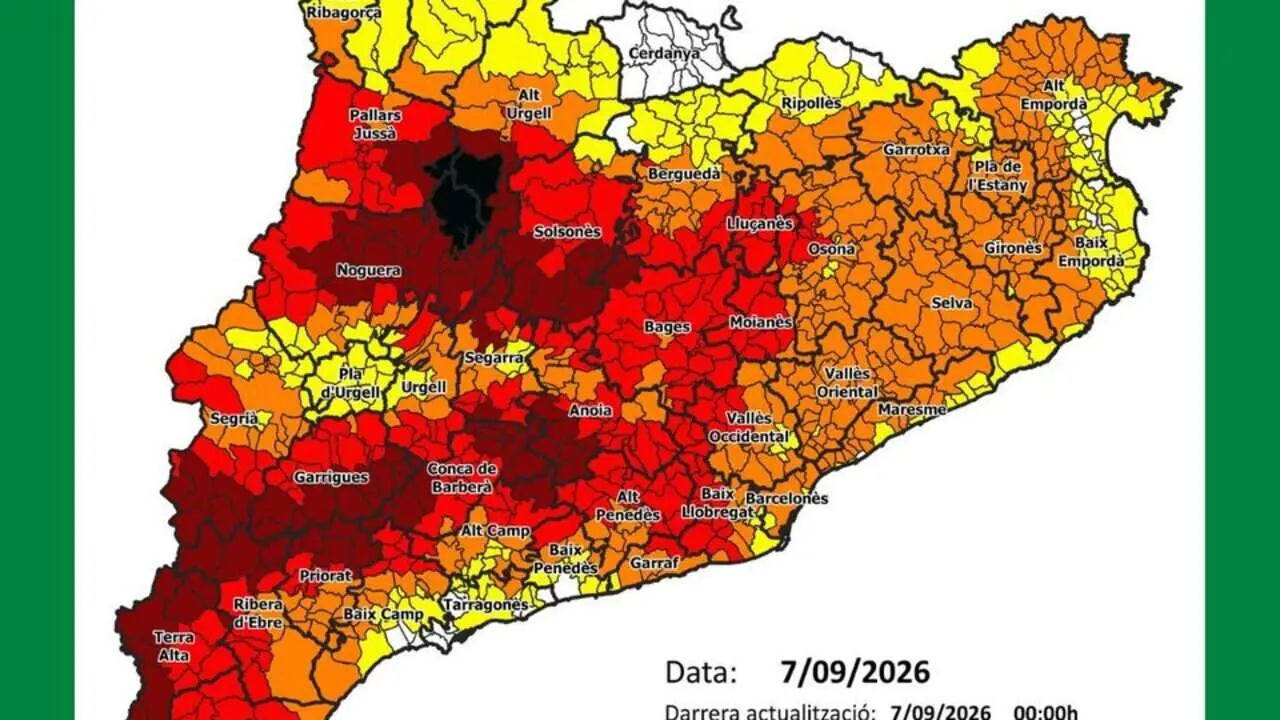  Castell de focs susp&egrave;s per risc molt alt d'incendi forestal i activaci&oacute; del Pla Alfa 3 - Imagen de la Fuente 