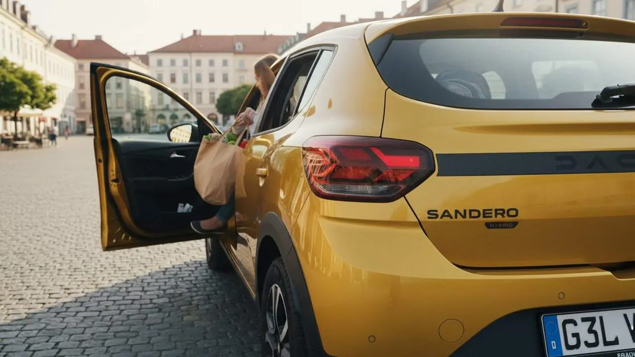  Dacia Sandero amb 155 CV i etiqueta Eco: tres sorpreses que sacsegen el segment B - Imagen generada por IA 