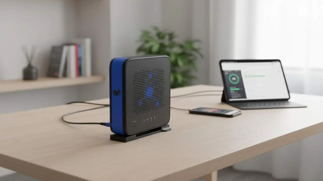  Com aconseguir gratis el router WiFi 7 de Movistar si ets client antic de fibra - Imagen generada por IA 