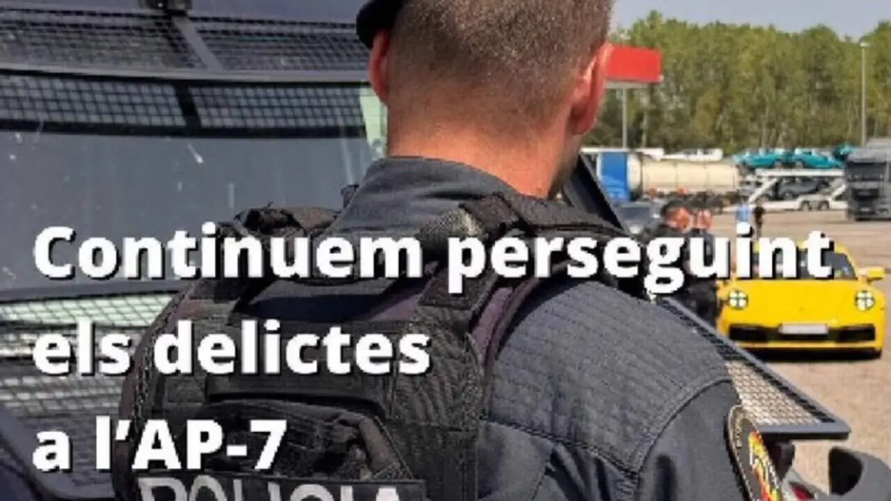  Balan&ccedil; del dispositiu KANPAI a l'AP-7 amb m&eacute;s de 300 vehicles controlats - Imagen de la Fuente 